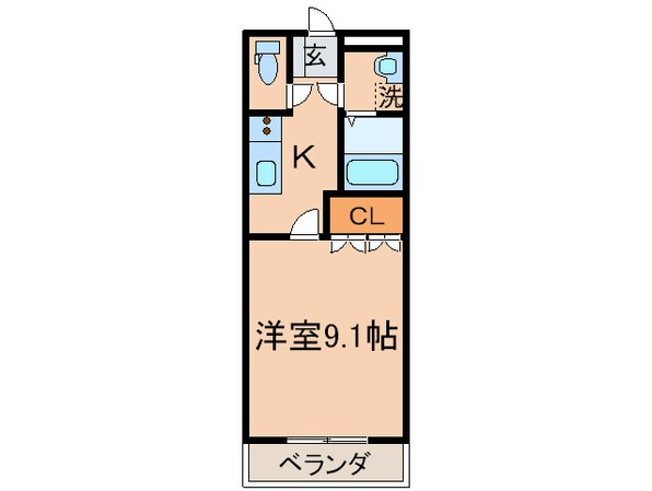 エトワ－ル・シャト－海老津の物件間取画像